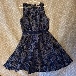 Blue floral Altar’d State dress